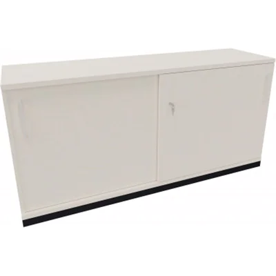 Schiebetürenschrank 2OH B1600xT442xH781mm an/Weiß
