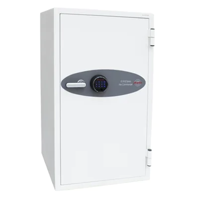 Phoenix Safe Co. Fire Commander, Bodensicher, 220 l, Weiß, Lesegerät für den Fingerabdruck, 690 mm, 650 mm FS1911F