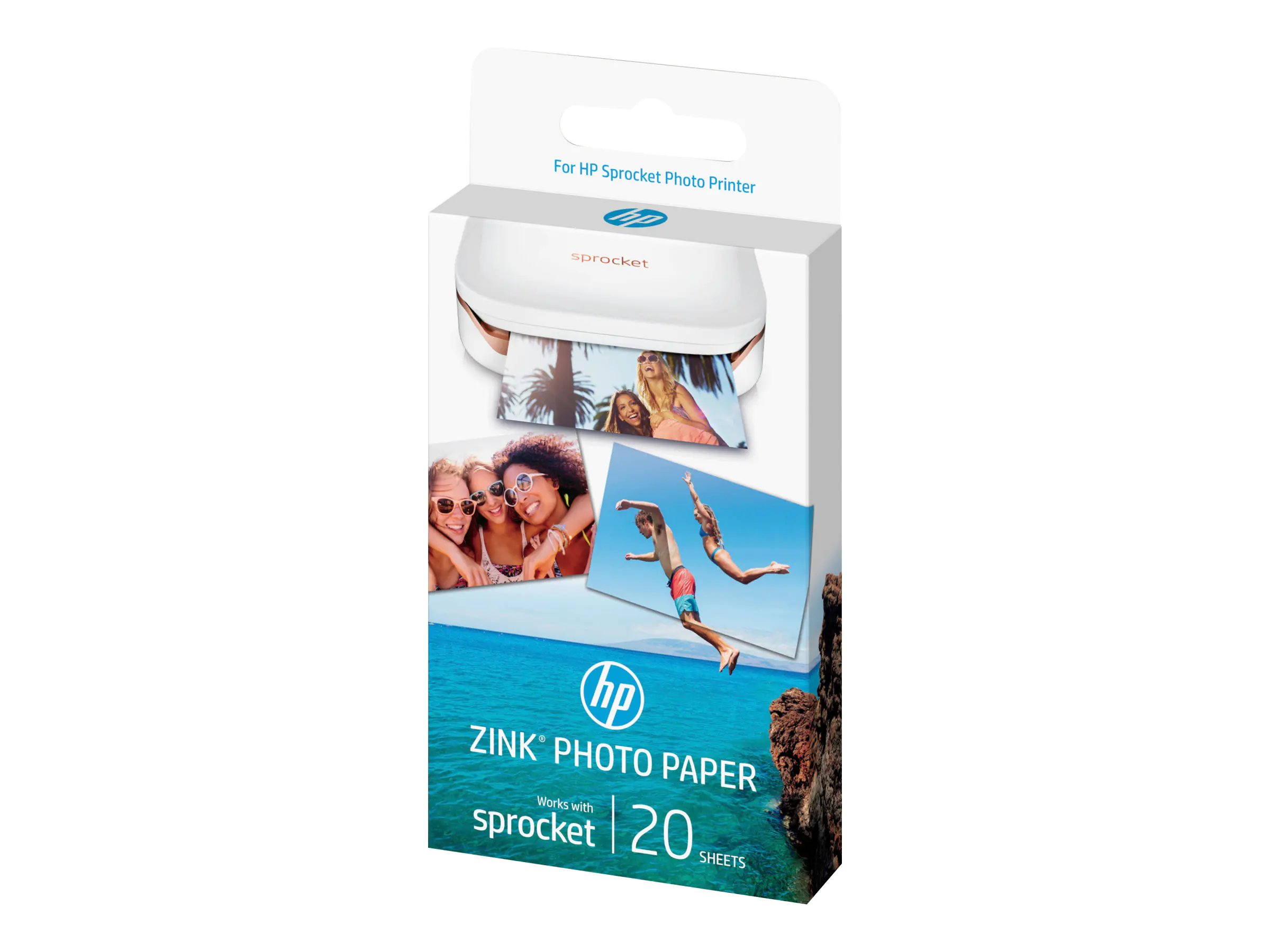 HP ZINK Sticky-Backed Photo Paper - Selbstklebend