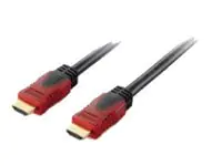 equip High Speed HDMI Cable with Ethernet - HDMI-Kabel mit Ethernet - HDMI männlich zu HDMI männlich - 5 m - Schwarz