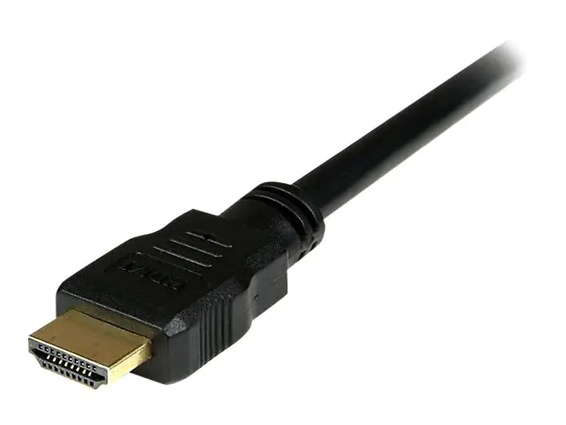 StarTech 2 m HDMI-Verlängerungskabel - Ultra HD 4k x 2k HDMI Kabel - Stecker/Buchse - HDMI-Verlängerungskabel - HDMI männlich zu HDMI weiblich - 2 m - abgeschirmt - Schwarz - für P/N: CDP2HDMM2MB, DP2HDMM2MB, HDDVIMM3, HDMM1MP, HDMM2MP, HDMM3MP, HDPMM50,