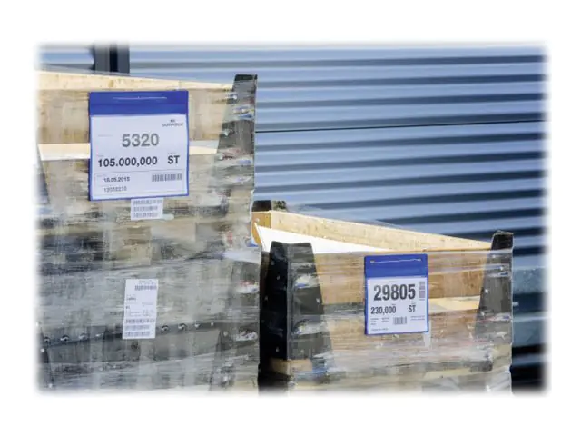 Durable Dokumentenhalterung - für A4 - dunkelblau (Packung mit 50) 175407