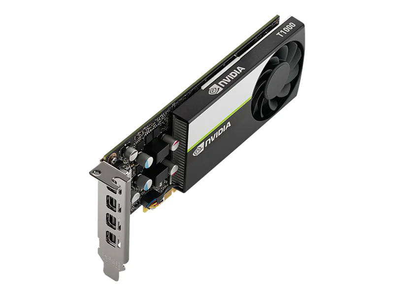 NVIDIA T1000 - Grafikkarten - T1000 - 4 GB GDDR6 - PCIe 3.0 x16 Low-Profile - 4 x Mini DisplayPort
