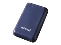 Intenso Powerbank XS5000 - Powerbank - 5000 mAh - 2.1 A - 2 Ausgabeanschlussstellen (USB, 24 pin USB-C) - auf Kabel: USB-C - rosé