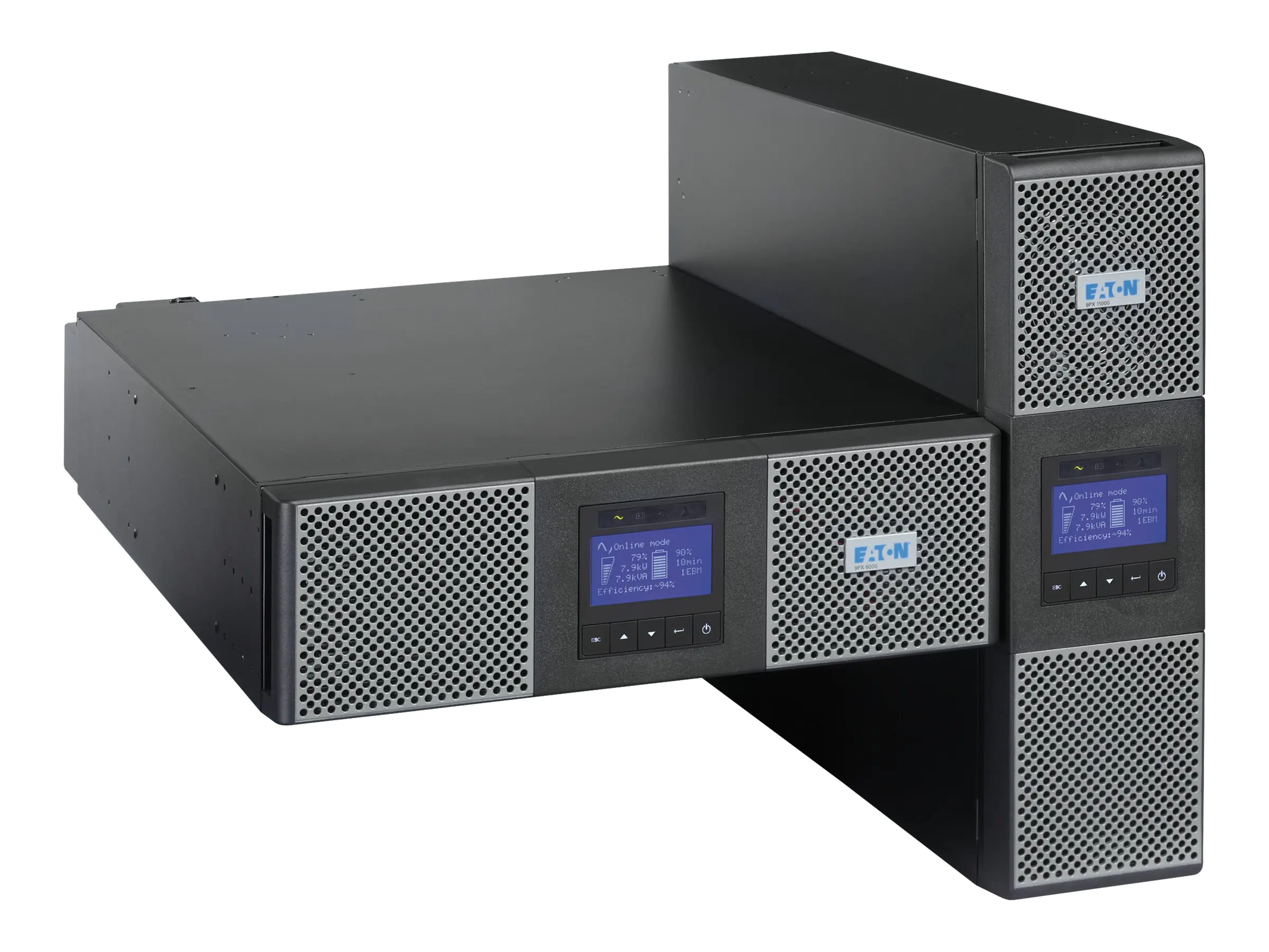 Eaton Supercharger Supercharger for 9PX 8kVA and 11kVA UPS Systems, 240VDC, 3U Rack/Tower - Batteriegehäuse (Rack - einbaufähig)