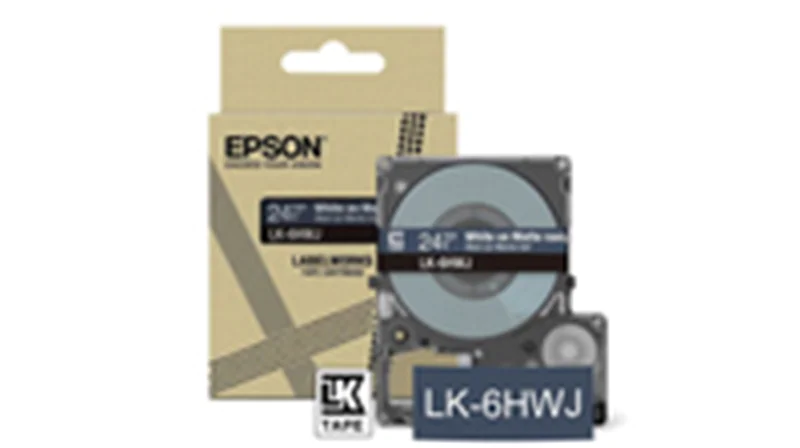 Epson LabelWorks LK-5HWJ - Matt - dunkelblau-weiß - Rolle (1,8 cm) C53S672085