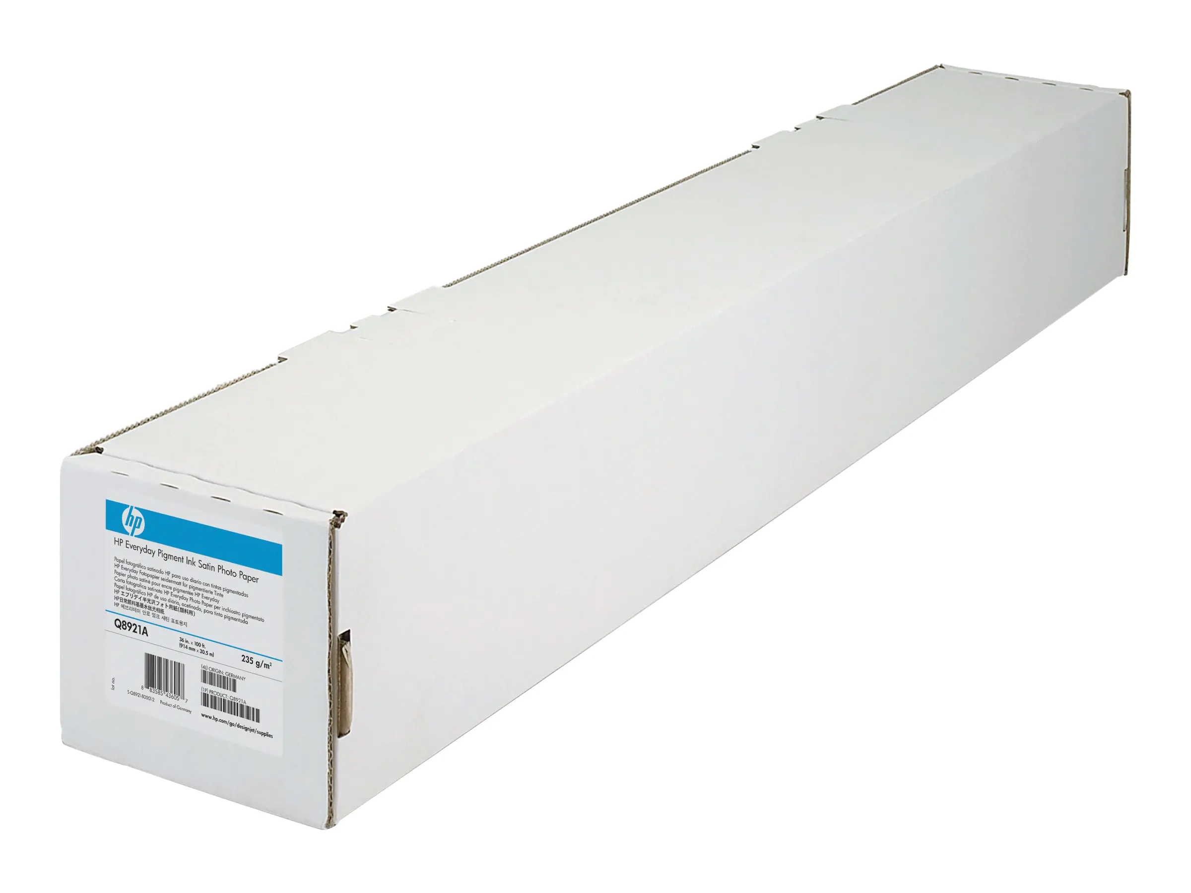 HP LFP-Papier Q1421B 36" (914 mm) 30,5 m 190 g/m² für Tintenstrahldrucker seidenmatt 1 Rolle