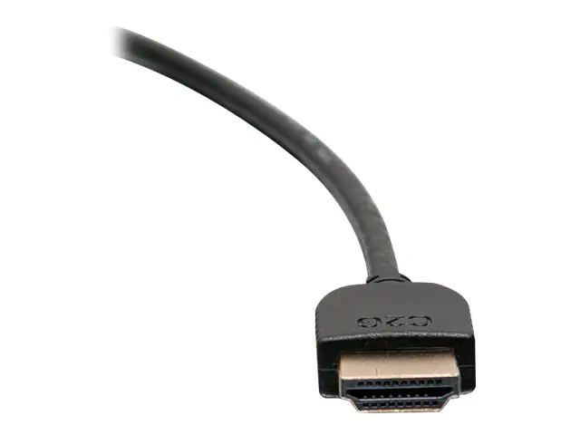 C2G 1ft 4K HDMI Cable - Ultra Flexible Cable with Low Profile Connectors
