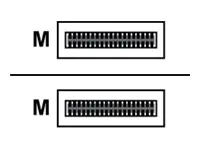 Alcatel Lucent - Netzwerkkabel - QSFP+ (M) zu QSFP+ (M)