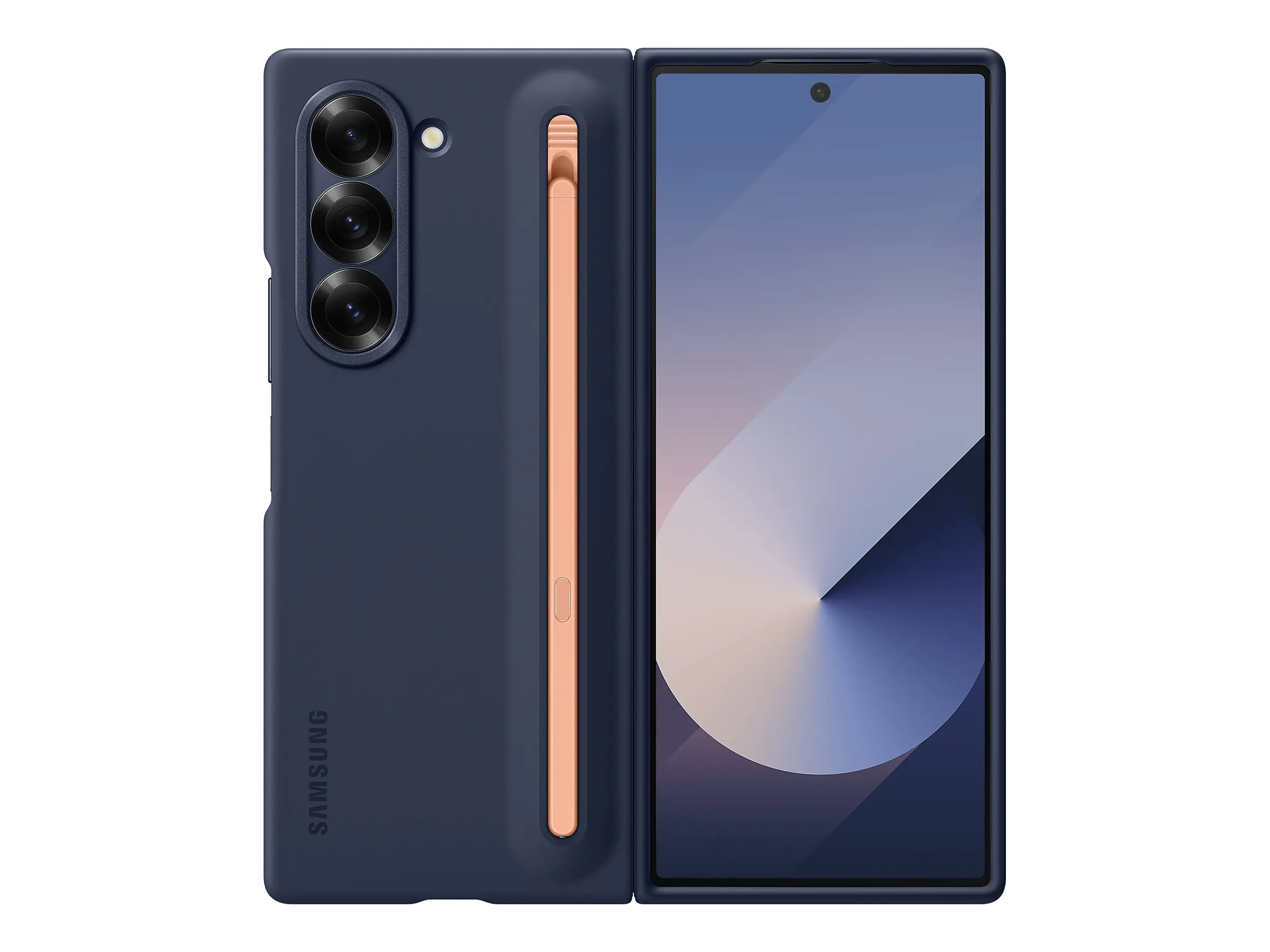 Samsung EF-OF95P - Flip-Hülle für Mobiltelefon