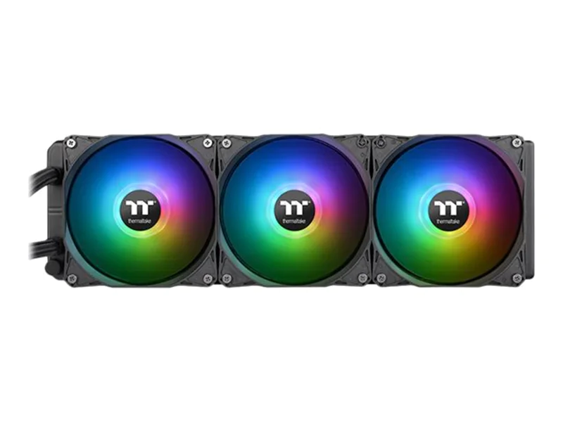 Thermaltake Floe RC 360 - Flüssigkühlsystem für CPU im Waterblock-Design - (für: LGA1156, AM2, AM2+, LGA1366, AM3, LGA1155, AM3+, LGA2011, FM1, FM2, LGA1150, LGA2011-3, LGA1151, AM4, LGA2066, LGA1200) - Aluminium - 120 mm - für TOUGHRAM RC