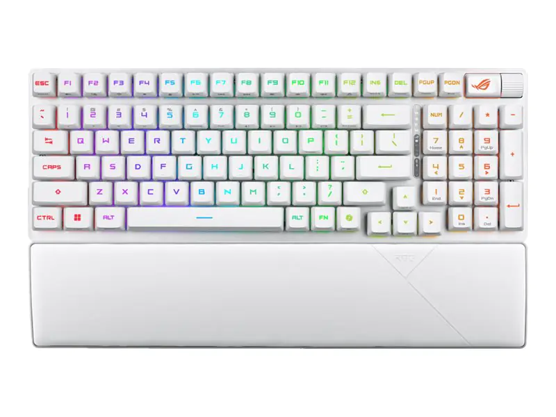 ASUS Tastatur ROG Strix Scope II 96 RX Wireless WHT