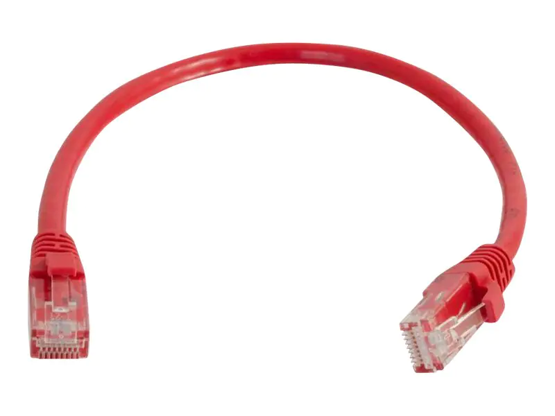 C2G Patch-Kabel RJ-45 RJ-45 83452 UTP-Kabel CAT 6 10.00 m Rot