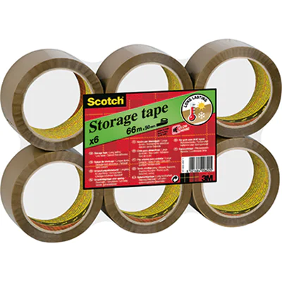 Scotch Packband S5066B6 50mmx66m braun 6 Rl./Pack. Scotch Packband S5066B6 50mmx66m braun 6 Rl./Pack.