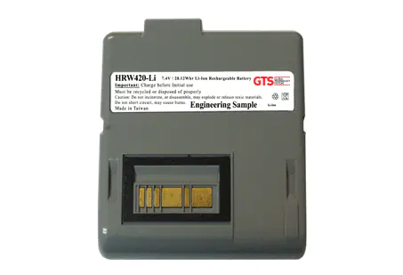 GTS HRW420-Li - Drucker-Batterie - Lithium-Ionen - 4000 mAh - für Zebra RW 420