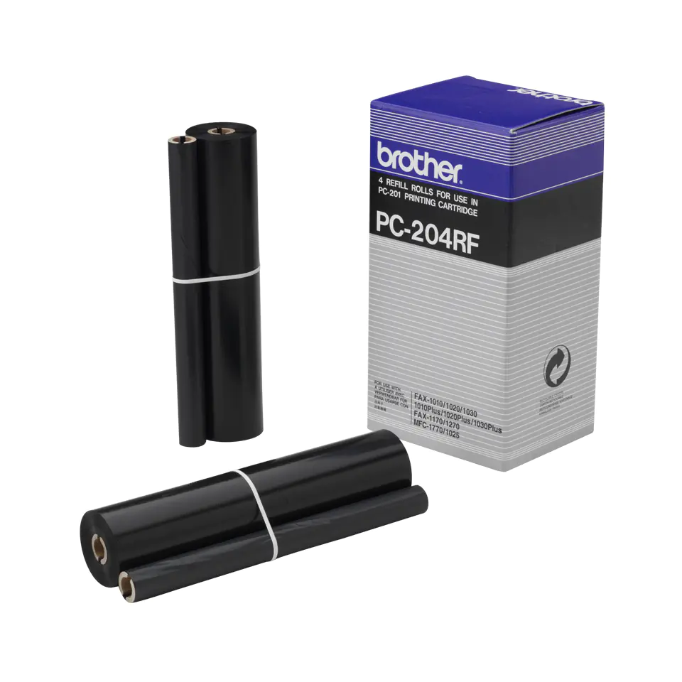 Brother - 4er-Pack - Schwarz - Thermotransfer-Farbband - für Brother MFC-1770, 1780, 1870, 1970; FAX-10XX; IntelliFAX 1170, 1270, 15XX; PC201