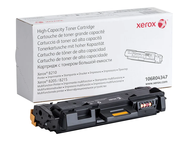 Xerox B215 - Mit hoher Kapazität - Schwarz - Original - Tonerpatrone - für Xerox B205V/NI, B210/DNI, B210V/DNI, B215V/DNI Xerox B215 - Mit hoher Kapazität - Schwarz - Original - Tonerpatrone - für Xerox B205V/NI, B210/DNI, B210V/DNI, B215V/DNI