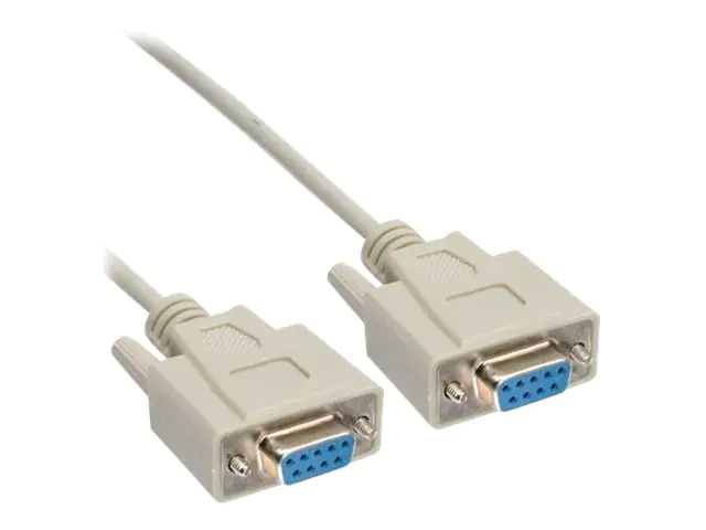 InLine - Kabel seriell - DB-9 (W) zu DB-9 (W) - 1.8 m - Daumenschrauben