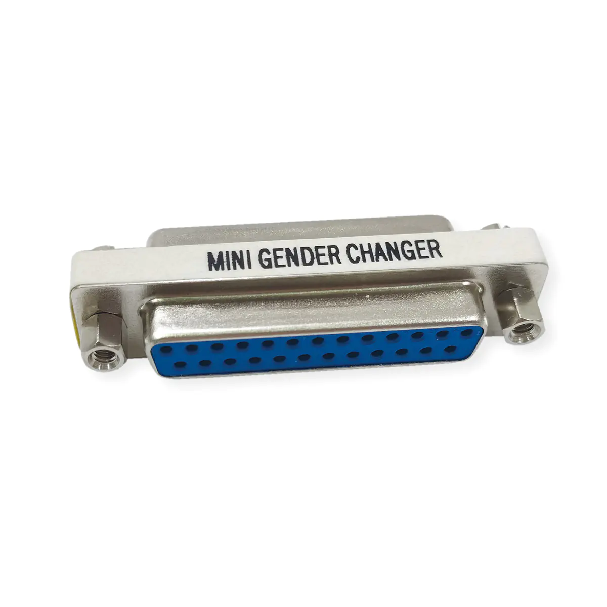 VALUE - Serieller / paralleler Gender Changer - DB-25 (W) zu DB-25 (W) - Daumenschrauben - Silber