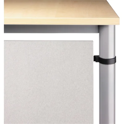 Hammerbacher Rückwandverkleidung VHR12/S 102x40x1,9cm silber