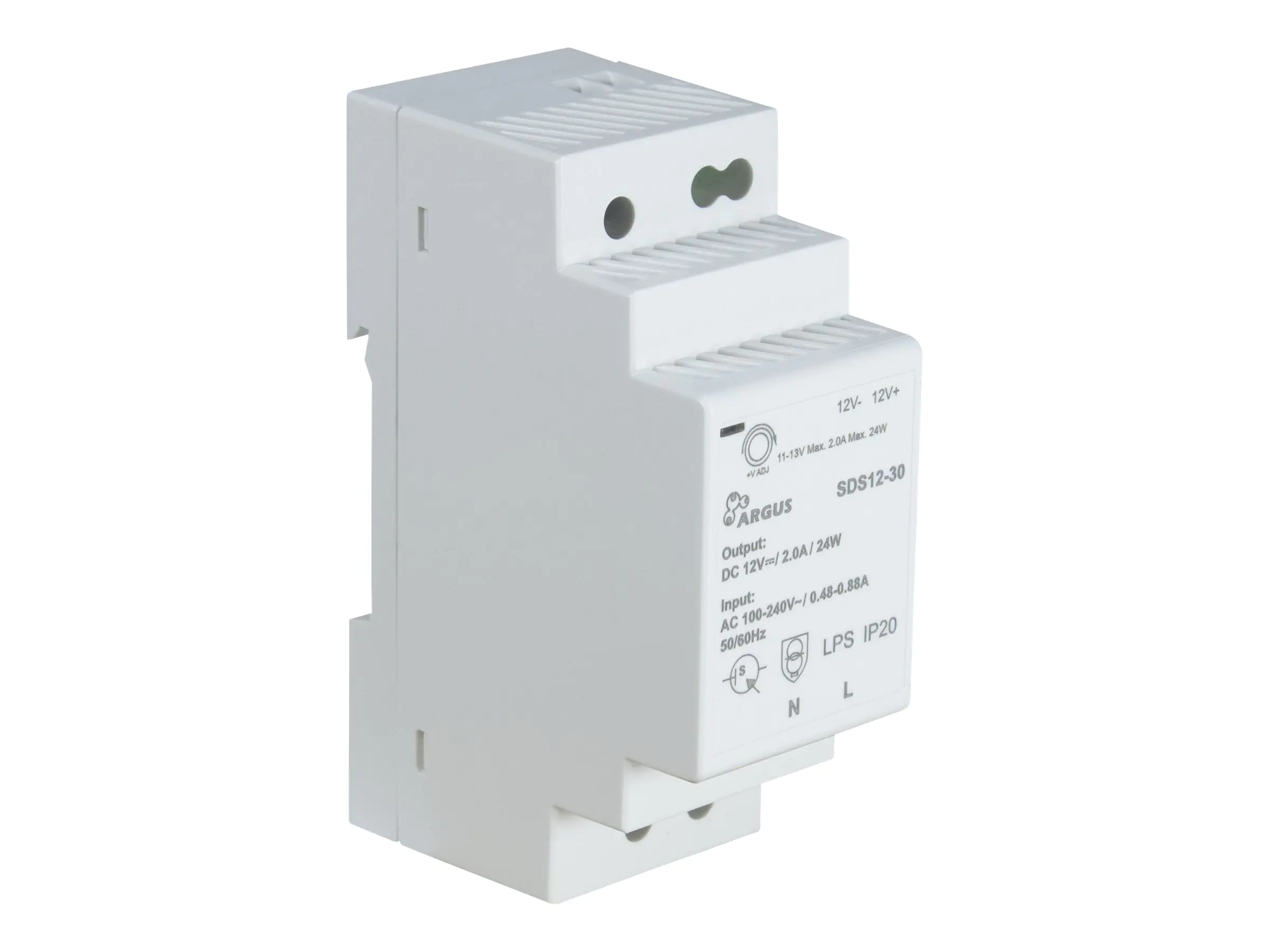 Argus SDS12-30 - Netzteil - Wechselstrom 100-240 V - 24 Watt