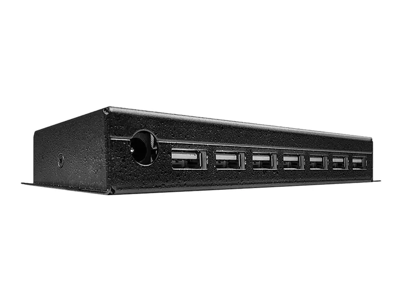 Lindy Industrial USB 2.0 Hub - Hub - 7 x USB 2.0 - Desktop Lindy Industrial USB 2.0 Hub - Hub - 7 x USB 2.0 - Desktop
