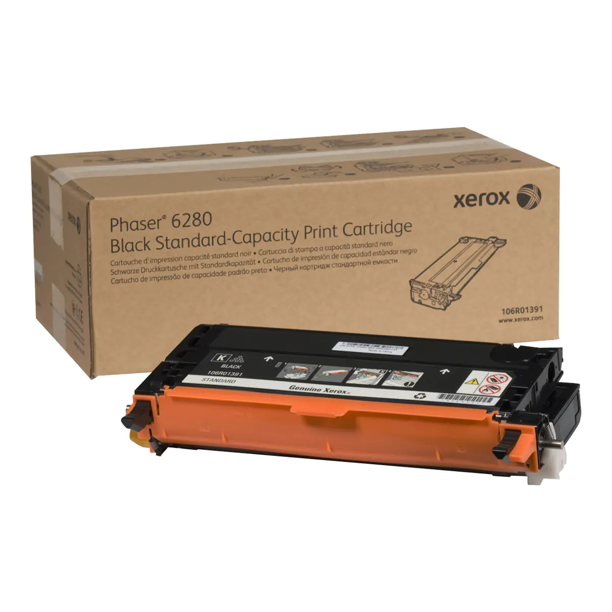 Xerox Phaser 6280 - Schwarz - Original - Tonerpatrone - für Phaser 6280/YN, 6280DN, 6280N