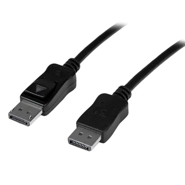 StarTech 10 m Aktives DisplayPort Kabel - 4K Ultra HD DisplayPort Kabel - Langes DP zu DP Kabel für Projektor/Monitor - DP Video/Display Kabel - Einrastende DP Stecker (DISPL10MA) - DisplayPort-Kabel - DisplayPort (M) zu DisplayPort (M) - 10 m - aktiv, ei