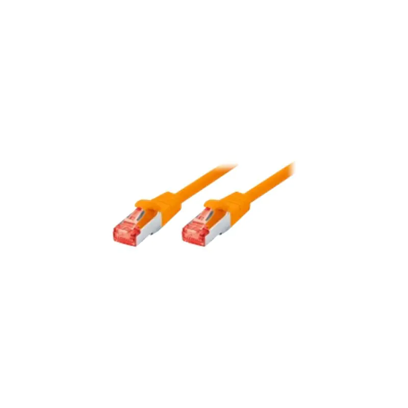 exertis Connect - Patch-Kabel - RJ-45 (M) zu RJ-45 (M) - 5 m - SSTP-Kabel - CAT 6 - halogenfrei - orange exertis Connect - Patch-Kabel - RJ-45 (M) zu RJ-45 (M) - 5 m - SSTP-Kabel - CAT 6 - halogenfrei - orange