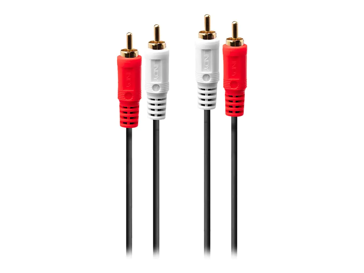 Lindy Premium - Audiokabel - RCA x 2 (M) bis RCA x 2 (M) - 5 m