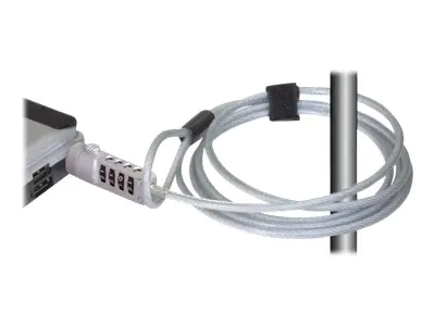 Navilock - Sicherheitskabelschloss - Silber - 1.8 m Navilock - Sicherheitskabelschloss - Silber - 1.8 m