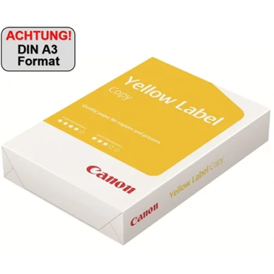 Canon Kopierpapier Yellow Label Copy 80823B80B A3 80g 500 Bl./Pack. Canon Kopierpapier Yellow Label Copy 80823B80B A3 80g 500 Bl./Pack.