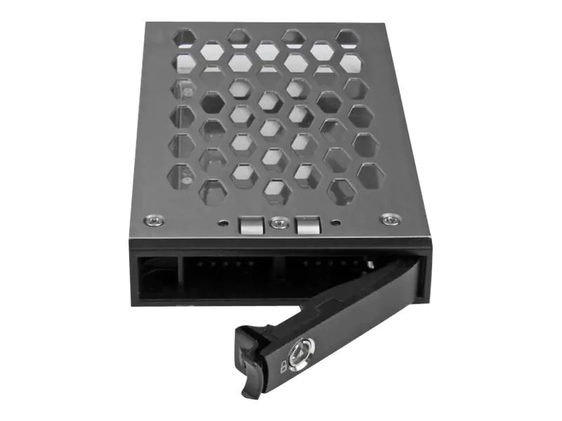 StarTech 2,5 Zoll Hot Swap Festplatten Wechselrahmen für ein und vier Bay Backplanes (SATSASBP125 und SATSASBP425) - Träger für Speicherlaufwerk (Caddy) - 2.5" (6.4 cm) - schwarz & silber - für P/N: SATBP125VP, SATSASBP125, SATSASBP425