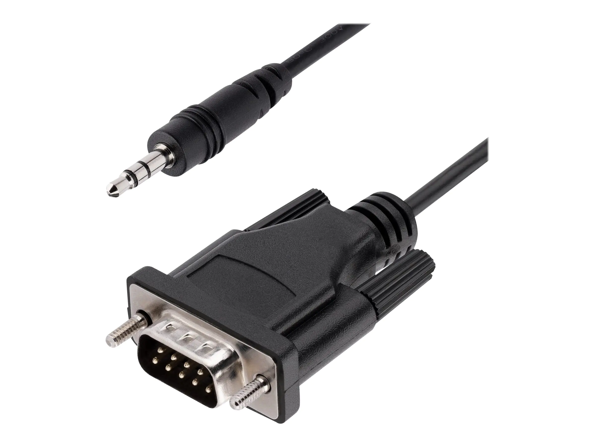 StarTech 3ft (1m) DB9 to 3.5mm Serial Cable for Serial Device Configuration, RS232 DB9 Male to 3.5mm Cable for Calibrating Projectors, Digital Signage, and/or TVs via Audio Jack - Al-Mylar EMI Shielding (9M351M-RS232-CABLE) - Kabel seriell - DB-9 (M) zu m StarTech 3ft (1m) DB9 to 3.5mm Serial Cable for Serial Device Configuration, RS232 DB9 Male to 3.5mm Cable for Calibrating Projectors, Digital Signage, and/or TVs via Audio Jack - Al-Mylar EMI Shielding (9M351M-RS232-CABLE) - Kabel seriell - DB-9 (M) zu m