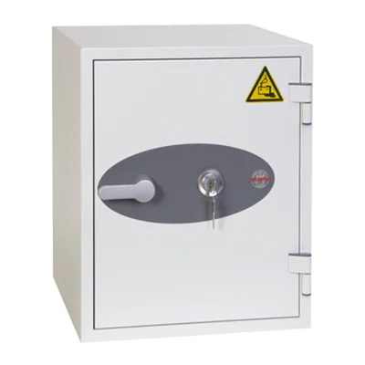Phoenix Tresor Battery Titan 30 x 41 x 30 cm (B x H x T) Stahl, lackiert weiß
