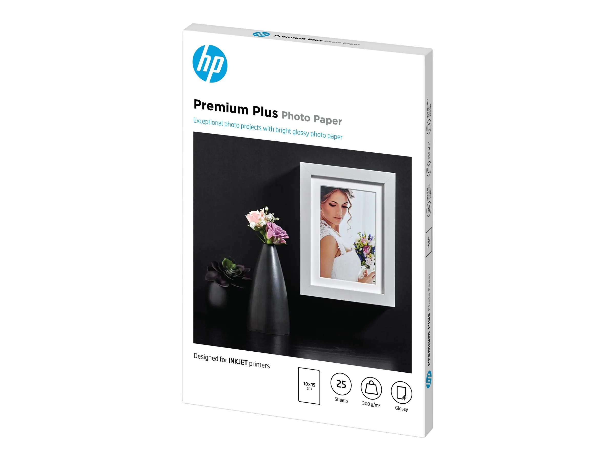 HP Premium Plus Photo Paper - Glänzend - 100 x 150 mm