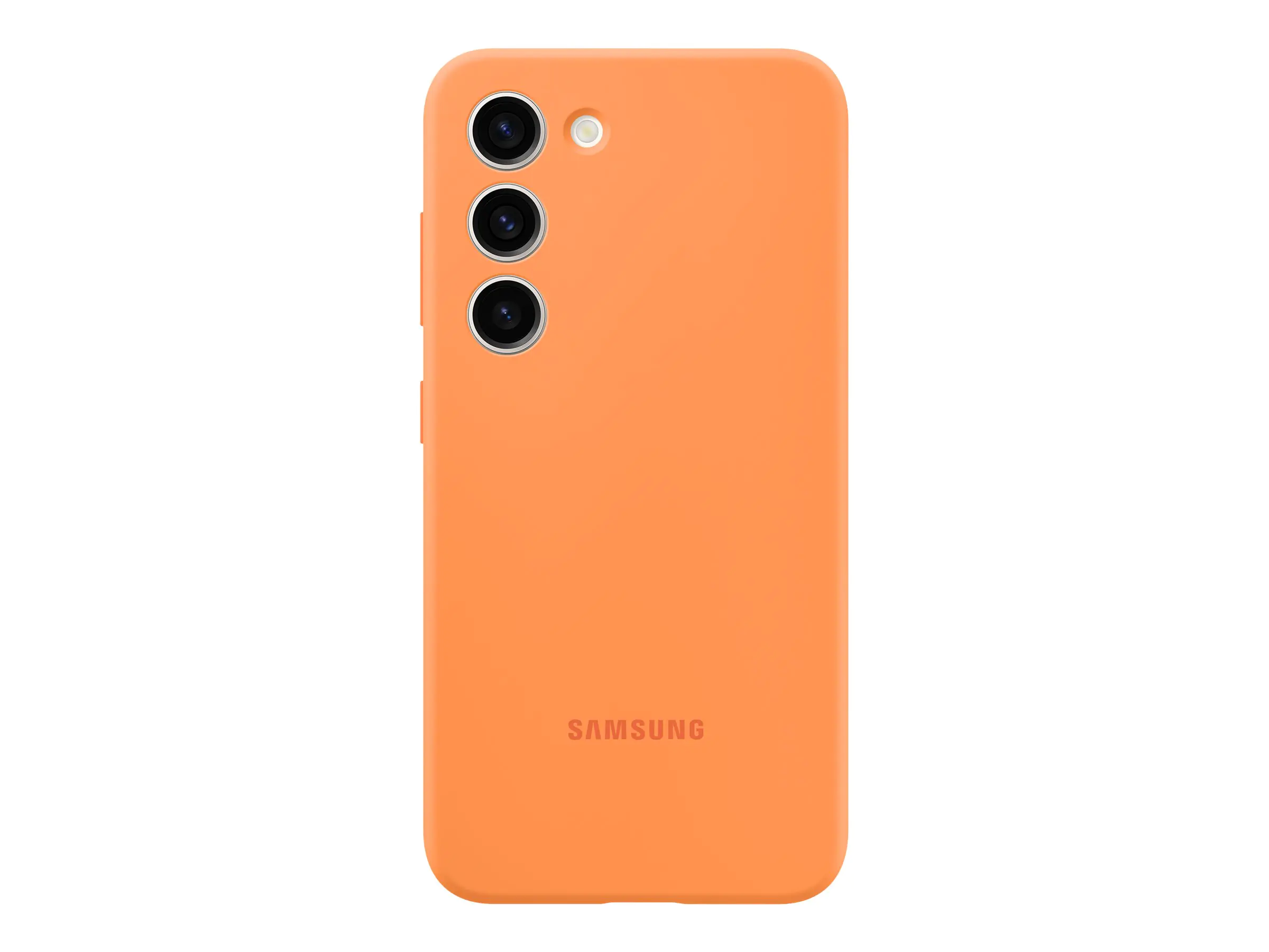 Samsung EF-PS911 - Hintere Abdeckung für Mobiltelefon - Silikon - orange - für Galaxy S23