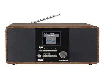 imperial DABMAN i200 - Netzwerk-Audio-Player - 20 Watt (Gesamt) - Holz