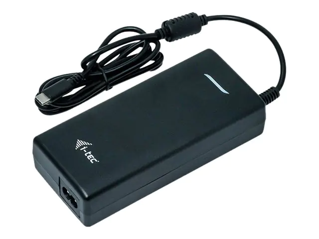 i-Tec Universal Charger USB-C PD 3.0 + 1x USB 3.0 - Netzteil - Wechselstrom 100-240 V - 112 Watt - Ausgangsanschlüsse: 2 - Schwarz - für i-Tec Nano Dock, USB-C Metal Nano 3x