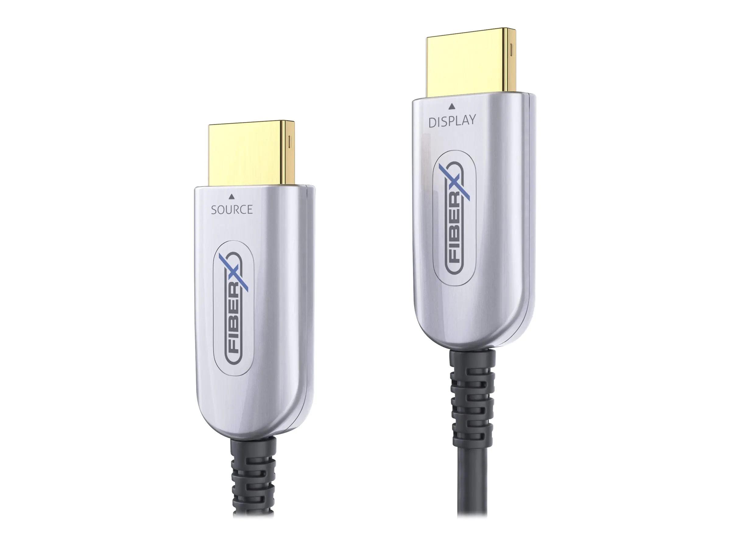 PureLink FiberX Series FX-I350 - HDMI-Kabel - HDMI männlich bis HDMI männlich - 50 m - Hybrid Kupfer/Kohlefaser - Schwarz - 4K Unterstützung