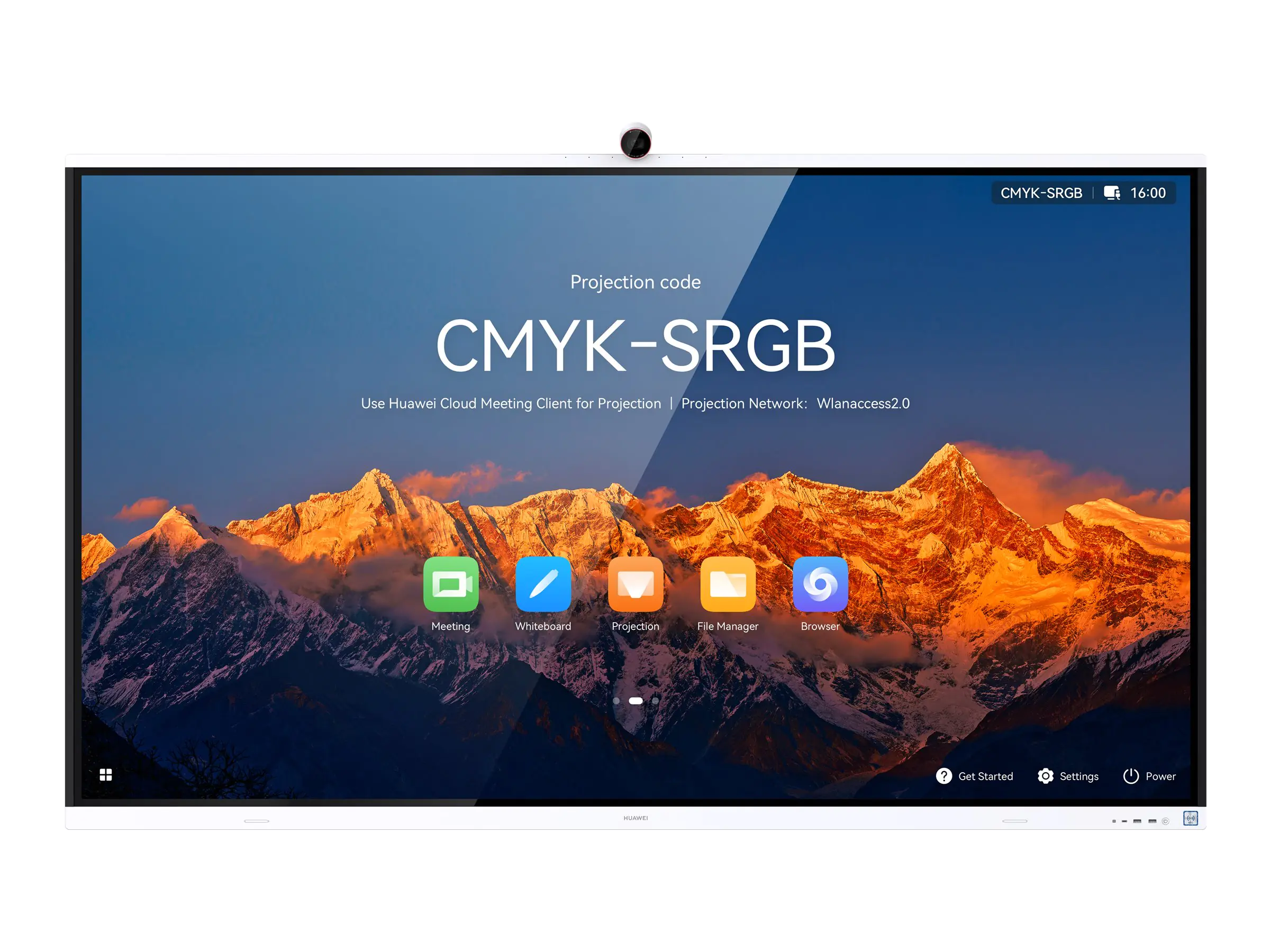 Huawei IdeaHub S2 IHS2-86SA - 218 cm (86") Diagonalklasse LCD-Display mit LED-Hintergrundbeleuchtung - Konferenz - mit interaktives Whiteboard, PC und Touchscreen, 4K-Kamera, Mikrofon integriert - 4K UHD (2160p) 3840 x 2160 - Direct LED