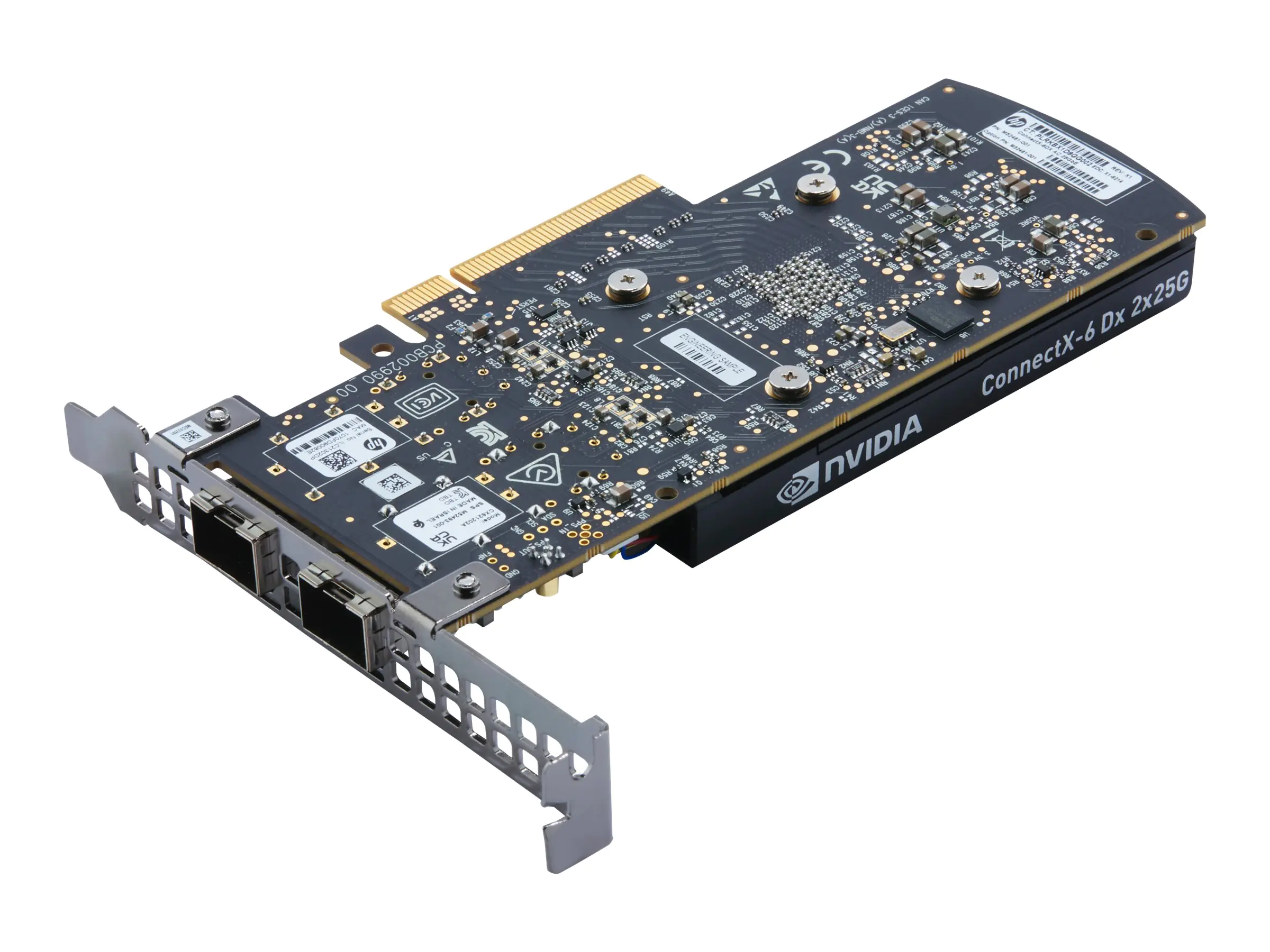 NVIDIA Mellanox ConnectX-6 DX - Netzwerkadapter - 10/25 Gigabit SFP28 x 2 - für Workstation Z2 G9, Z4 G5, Z6 G5