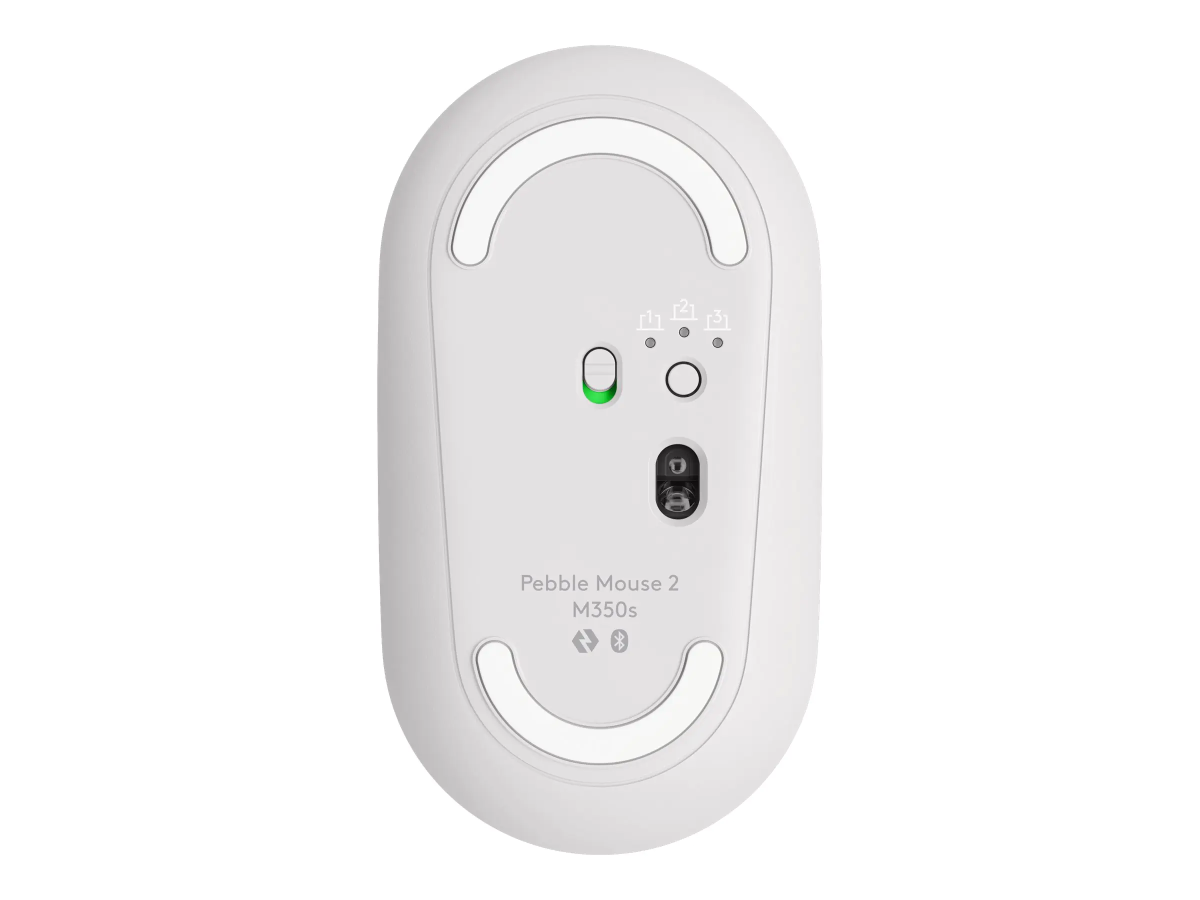 Logitech Pebble Mouse 2 M350s - Maus - optisch 910-007013