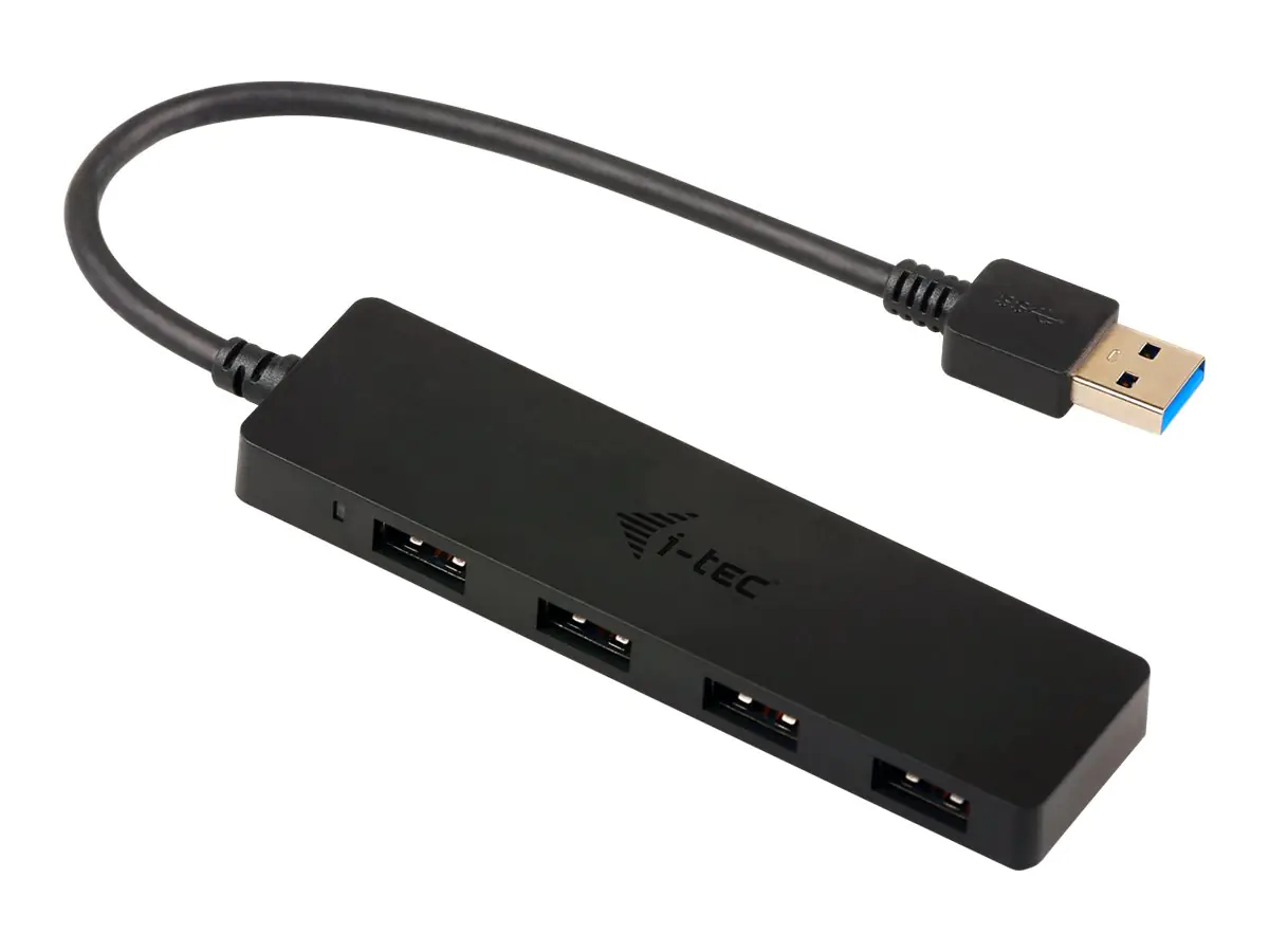 i-Tec USB 3.0 Slim Passive HUB - Hub - 4 x SuperSpeed USB 3.0 - Desktop
