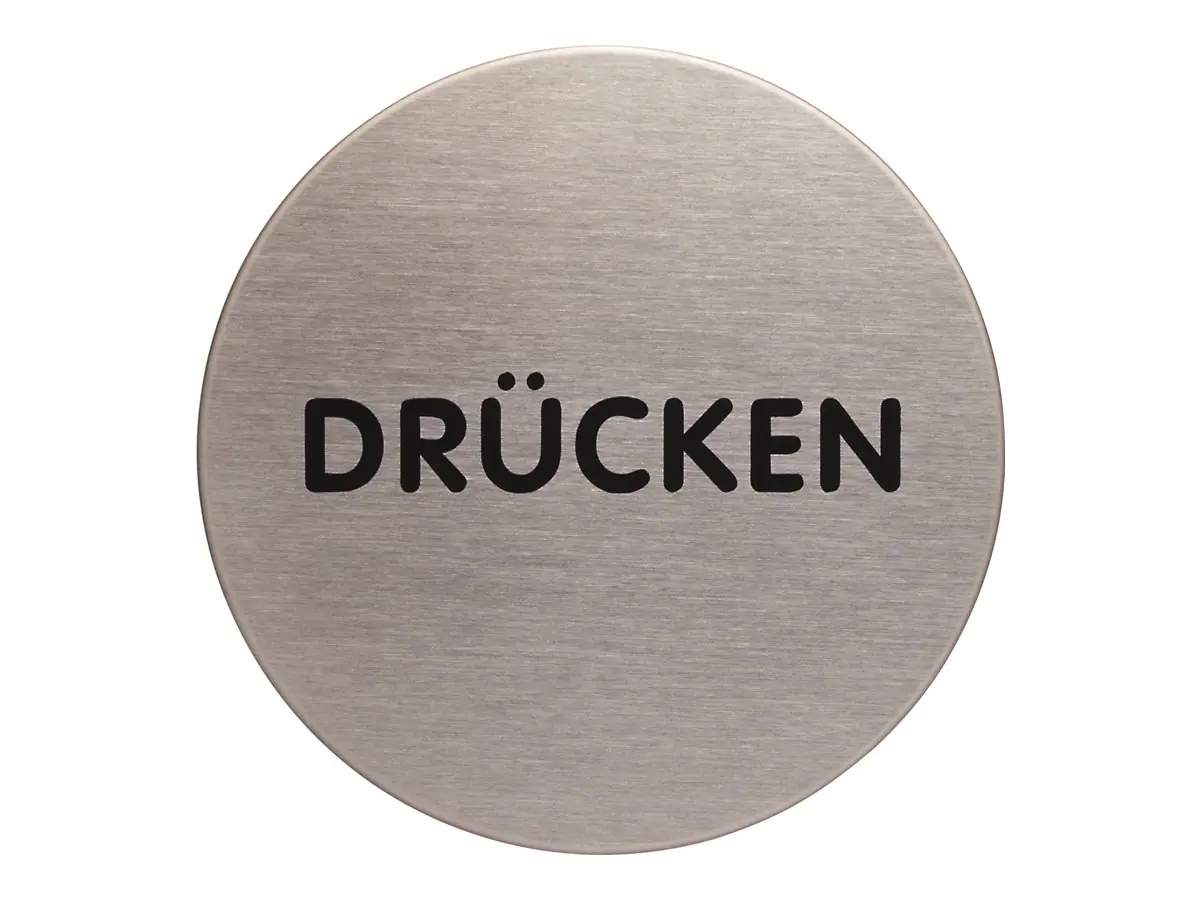 Durable PICTO - Schild - drücken - rund - 65 mm (Durchmesser) 490061