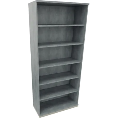 Regal 6OH B1000xT442xH2221mm Silberaluminium/Beton hell Regal 6OH B1000xT442xH2221mm Silberaluminium/Beton hell