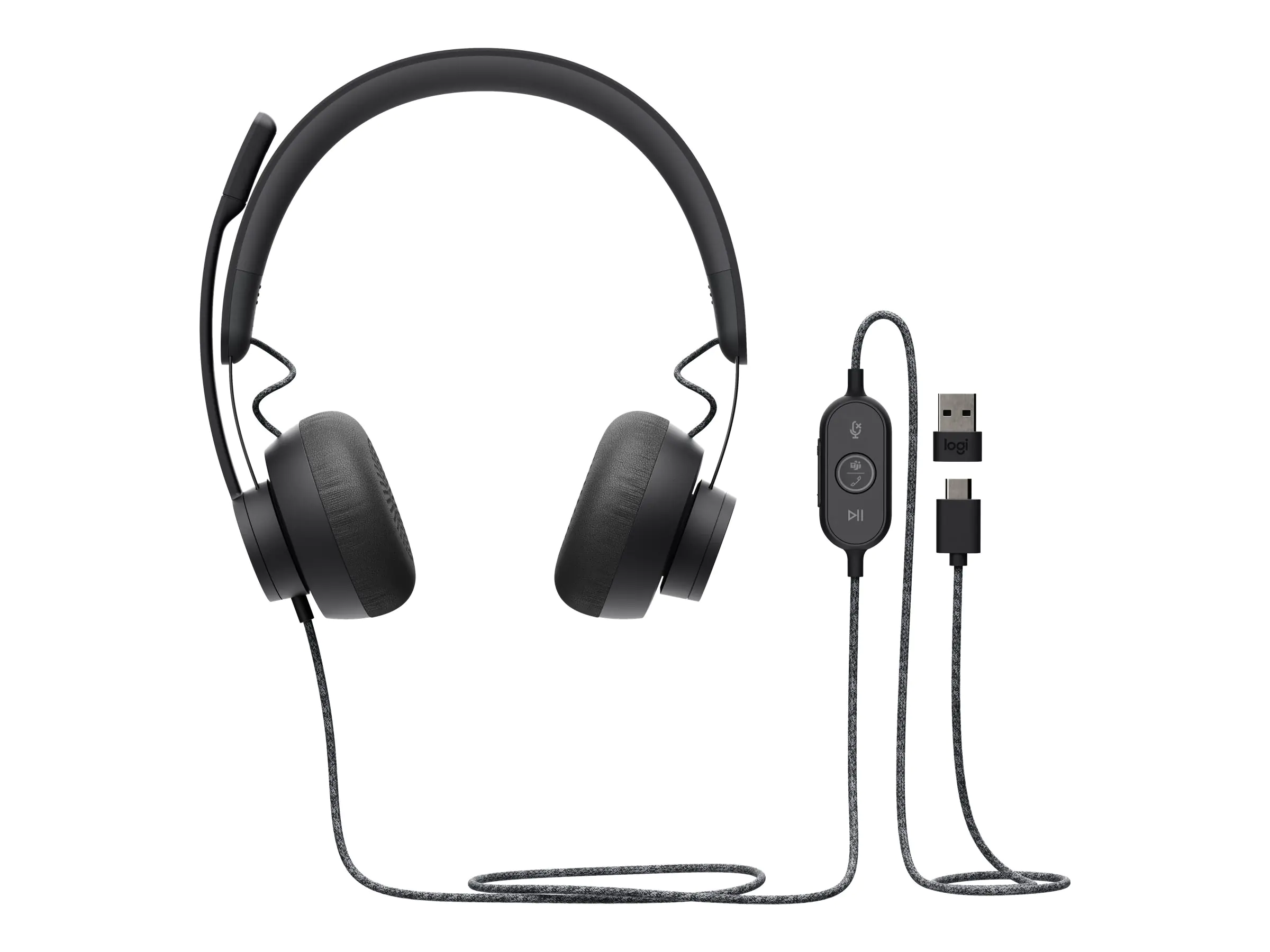 Logitech Zone Wired MSFT Teams - Headset - On-Ear 981-000870