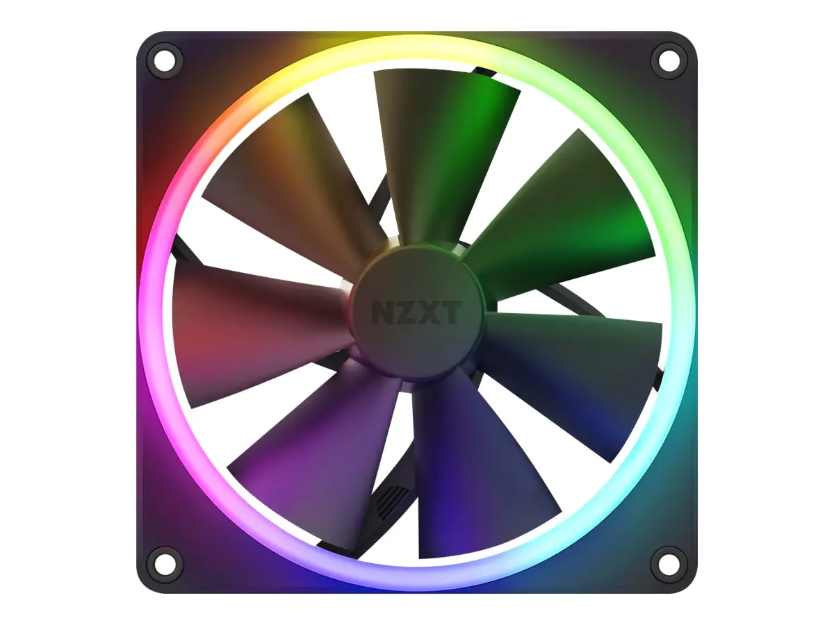 NZXT F Series F140 RGB - Gehäuselüfter - 140 mm - mattschwarz