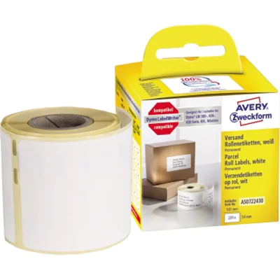 Avery Zweckform Etikett AS0722430 101x54mm 220 St./Rl. Avery Zweckform Etikett AS0722430 101x54mm 220 St./Rl.