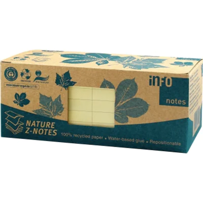 inFO Haftnotiz 5644-11box gelb 12 St./Pack.